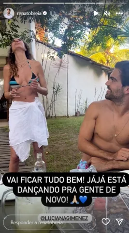 Luciana Gimenez e Renato Breia