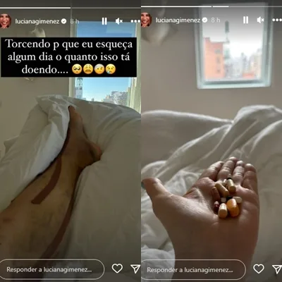 Luciana Gimenez reprodução Instagram montagem Area Vip