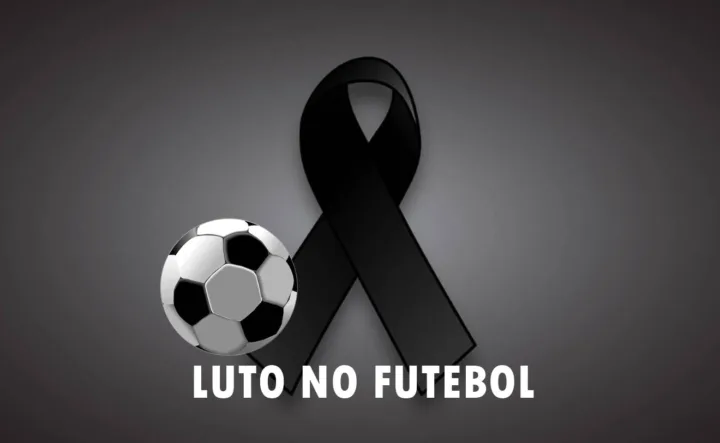 Luto no Futebol - Foto: Montagem Área VIP/Logo