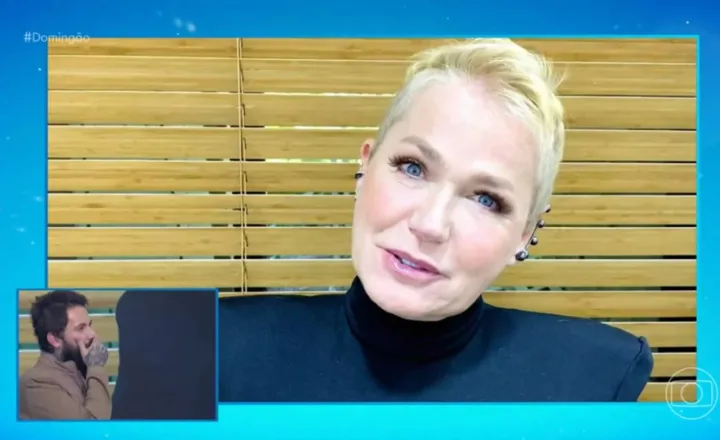 Márcio e Xuxa no 'Domingão'