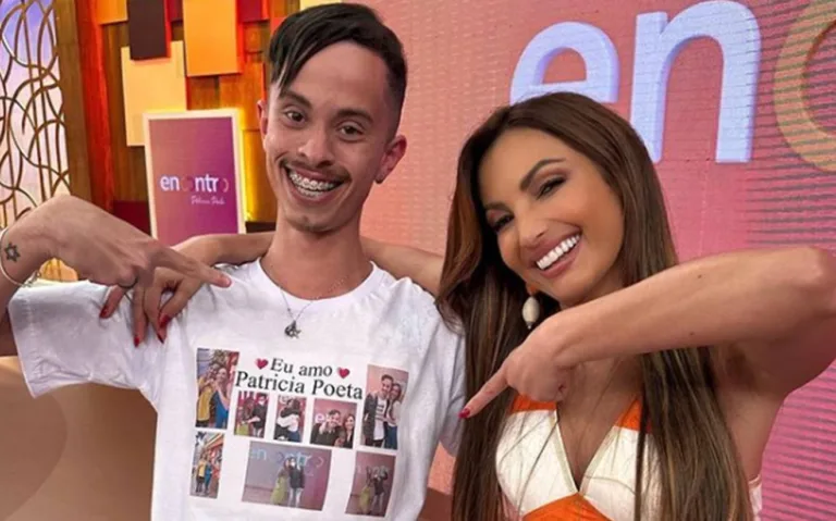 Patrícia Poeta mostra carinho por fã no palco do ‘Encontro’ e web reage: “sempre carinhosa”