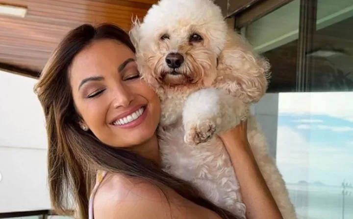 Patrícia Poeta e Marley Patrícia Poeta e Marley