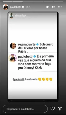 Post de Paulo Betti