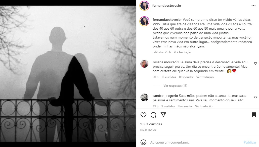 Erasmo Carlos  (Foto: Reprodução Instagram)