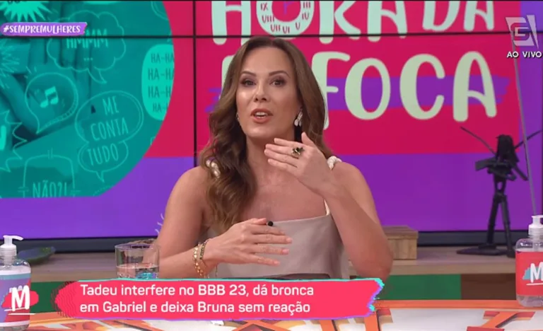 No ‘Mulheres’, Regina Volpato desabafa sobre caso de Bruna e Gabriel no BBB23