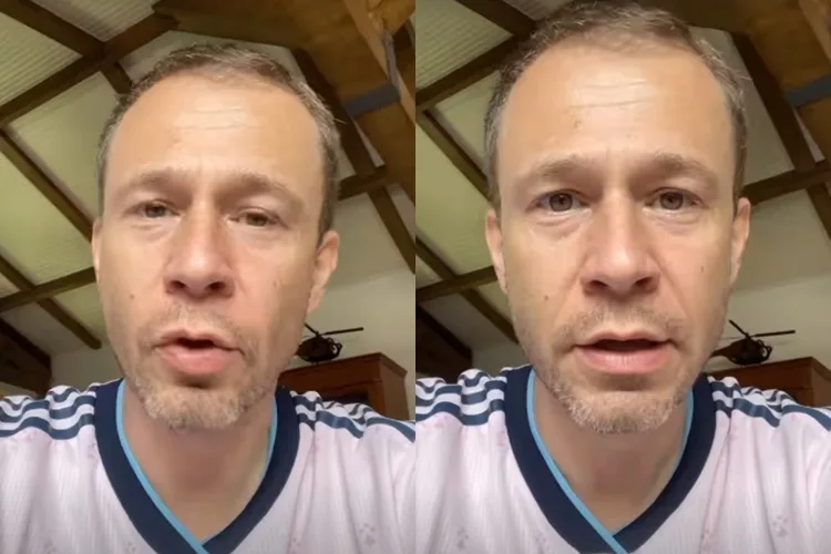 Tiago Leifert reprodução Instagram Stories Tiago Leifert reprodução Instagram Stories