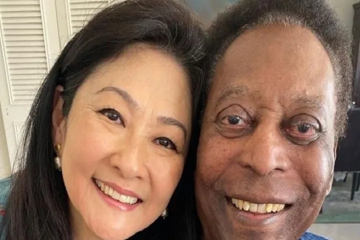 Márcia Aoki e Pelé (Foto: Reprodução/Instagram)