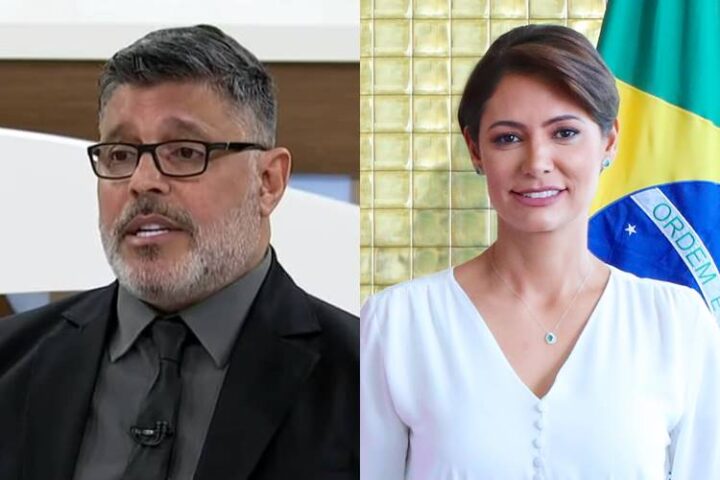 Alexandre Frota e Michelle Bolsonaro Alexandre Frota e Michelle Bolsonaro