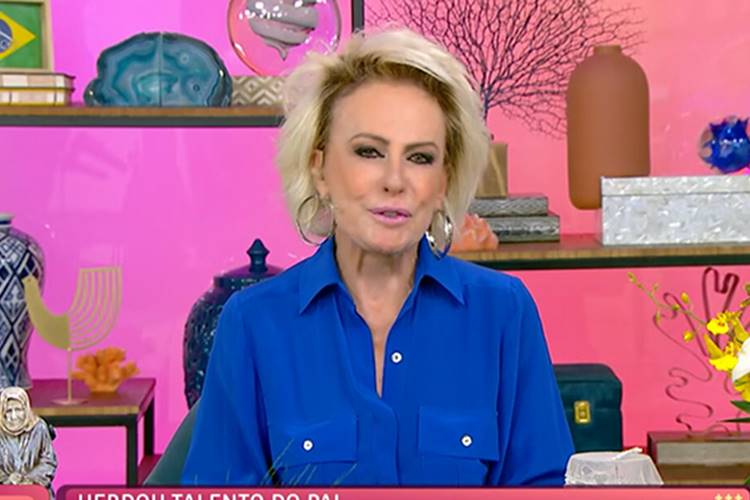 Ana Maria Braga faz homenagem para Tom Veiga no ‘Mais Você’