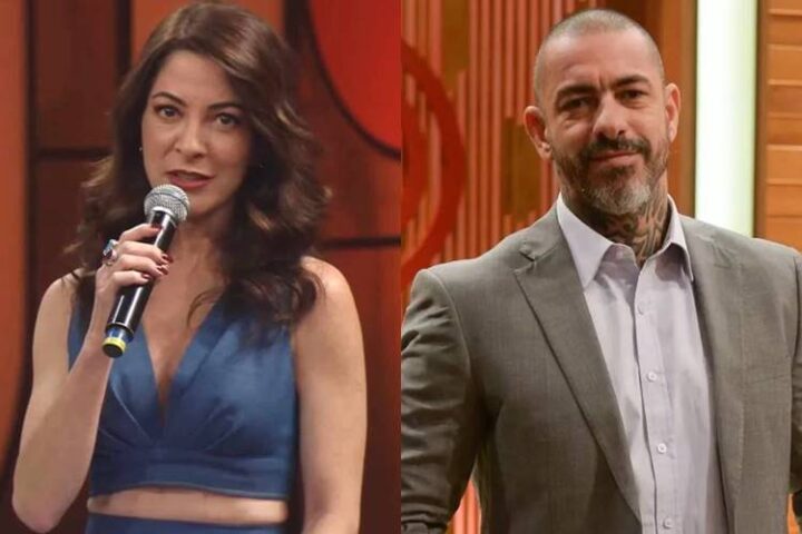 Ana Paula Padrão e Henrique Fogaça