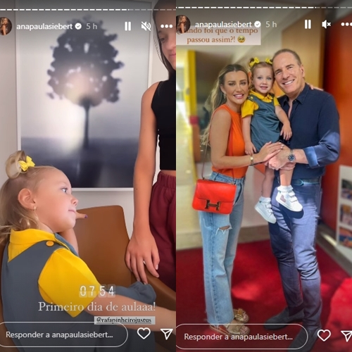 Ana Paula Siebert reprodução Instagram montagem Area Vip 2