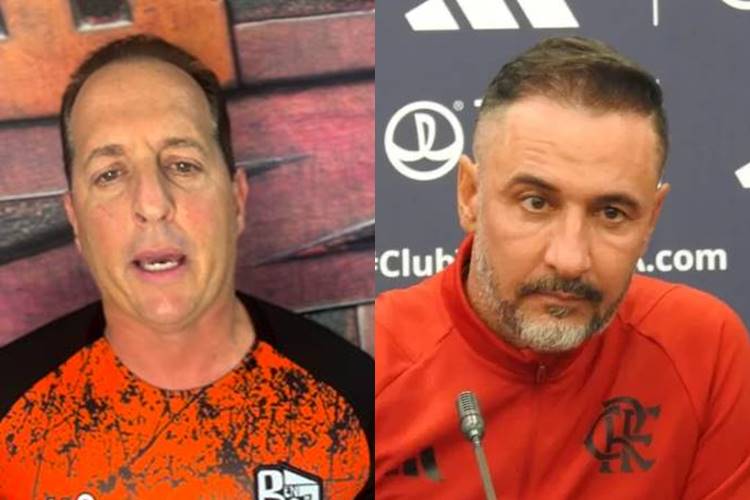 Benjamin Back e Vítor Pereira