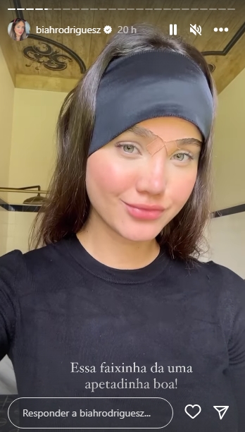 Biah Rodrigues reprodução instagram stories
