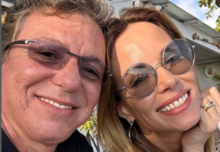 Boninho viaja com Ana Furtado - Reprodução Instagram