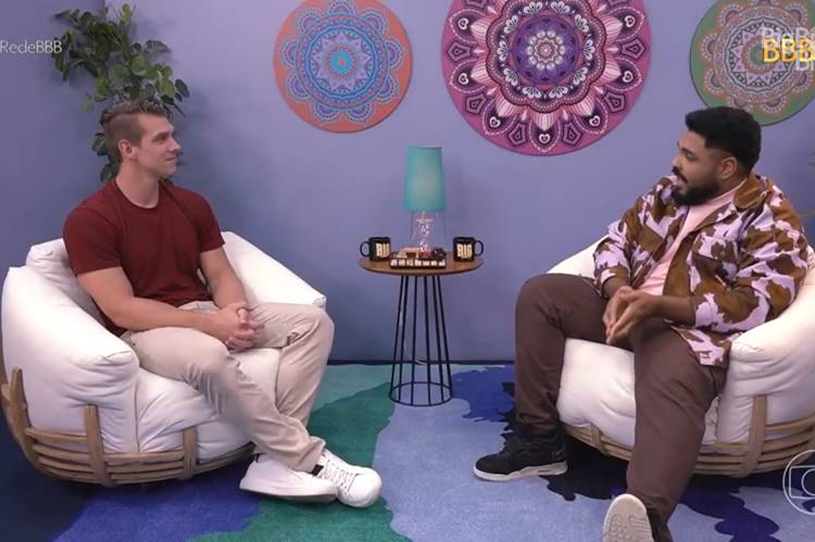 Paulo Vieira compara Cristian com Ximbinha no ‘Big Terapia’ e questiona medos do brother