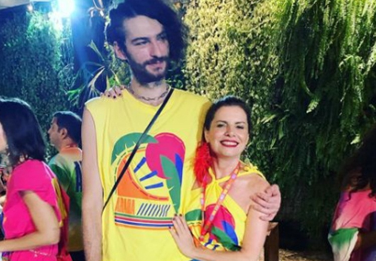 Deborah Bloch e o filho - Instagram