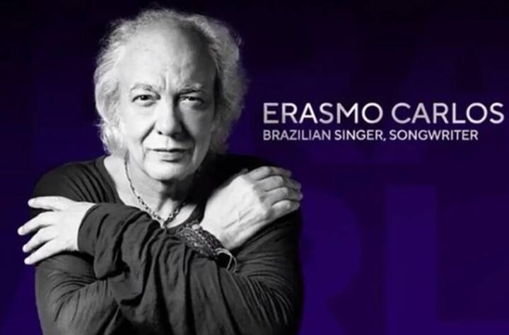 Erasmo Carlos é homenageado no Grammy 2023 — Foto: Reprodução/CBS