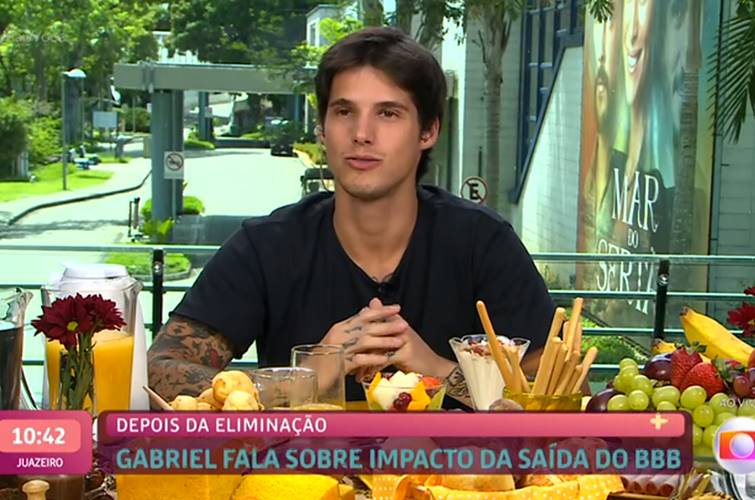 No ‘Mais Você’, Gabriel afirma que está digerindo as informações após sua eliminação do BBB23