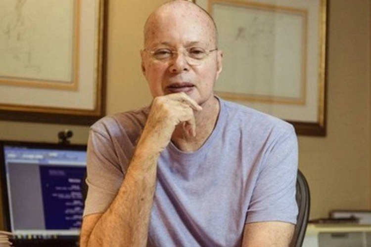 Gilberto Braga, grande autor de novelas. 