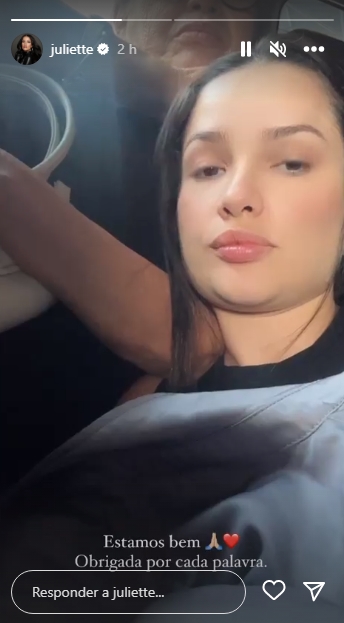 Juliette Freire Instagram Stories