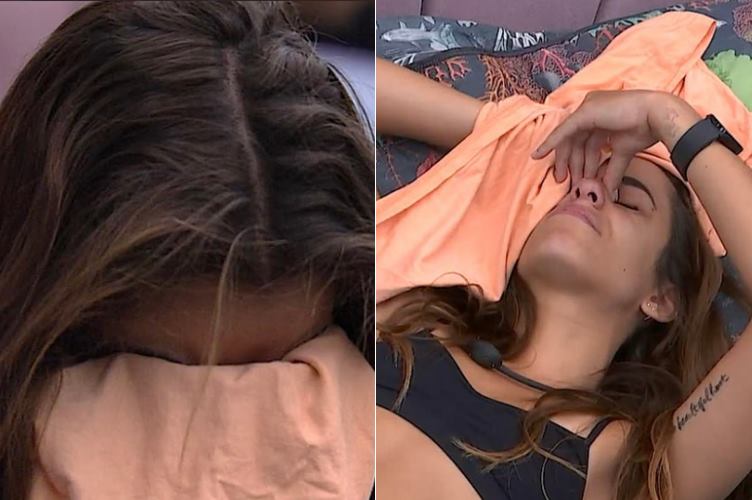 Key, do BBB23, chora após saída de Gustavo: ”Não tá certo”