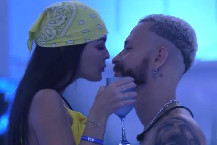 Fred, do BBB23, se declara para Larissa: ”Gata”