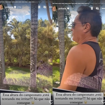 Leonardo no Instagram de Poliana Rocha