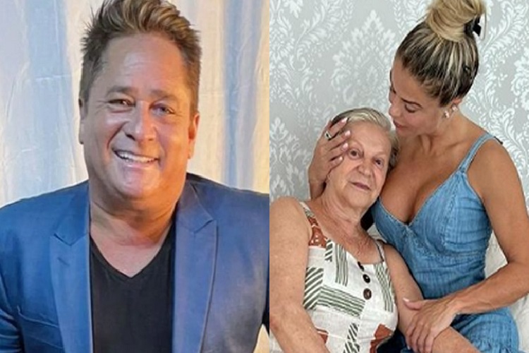 Leonardo e mãe de Poliana Rocha têm momento exposto na web