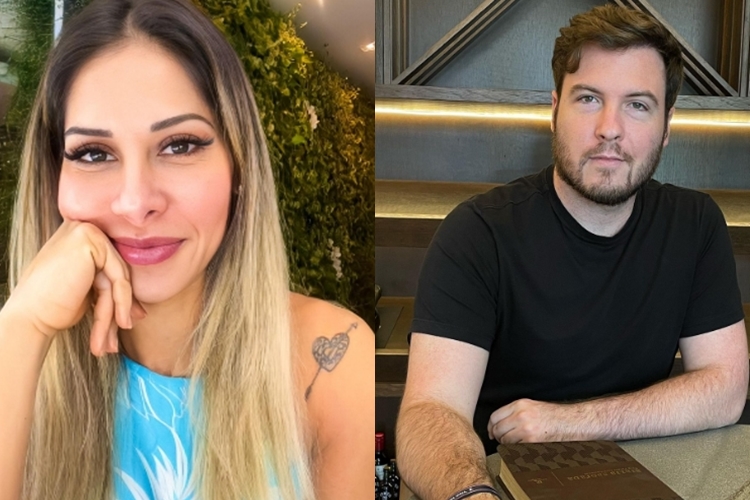 Maira Cardi e Primo Rico reprodução Instagram montagem Area Vip