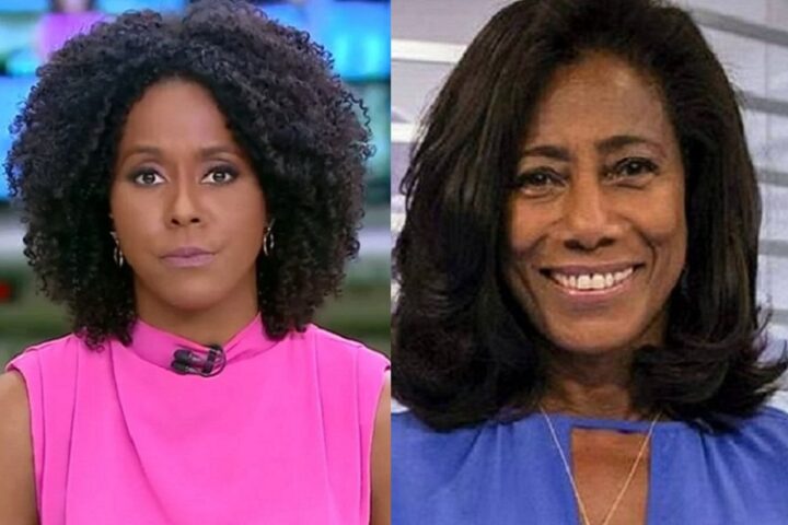 Maju Coutinho e Glória Maria