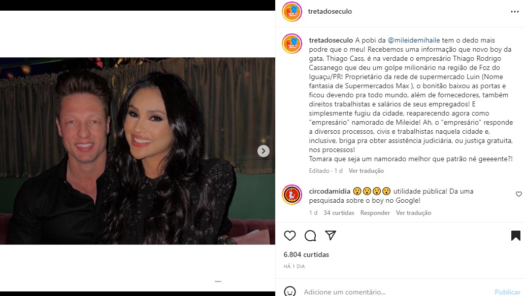 Mileide Mihaile  (Foto: Reprodução Instagram)