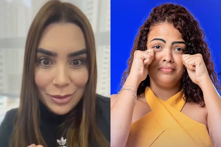 Naiara Azevedo cutuca Paula após eliminação da sister do BBB23: “Lei do retorno”