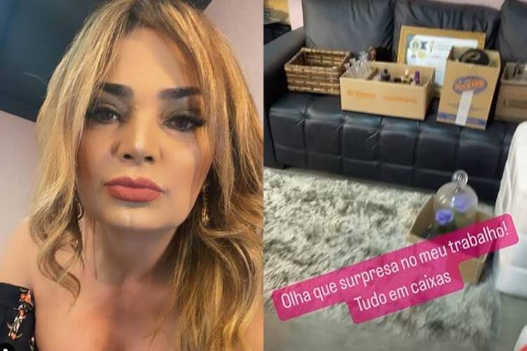 Nani Venâncio é surpreendida nos bastidores da Rede Brasil e desabafa