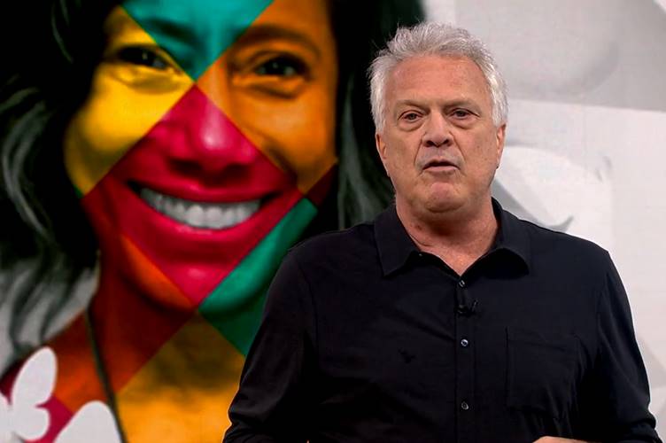 Pedro Bial presta homenagem para Glória Maria no ‘Fantástico’: “minha rainha”