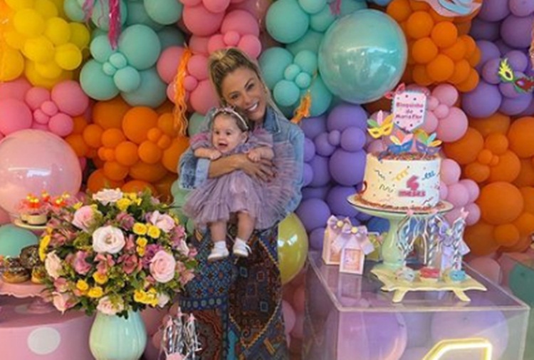 Poliana Rocha e Maria Flor - Instagram