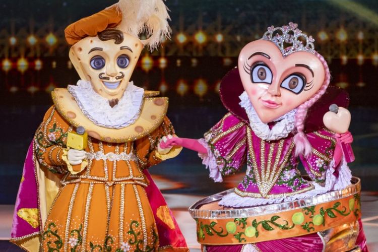 Romeu e Julieta, participantes eliminados da semana do 'The Masked Singer Brasil' 