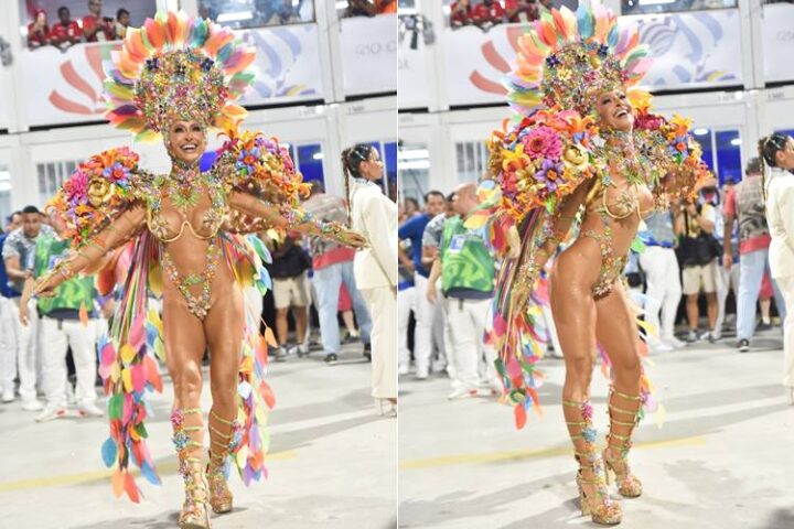 Sabrina Sato na Vila Isabel Sabrina Sato na Vila Isabel