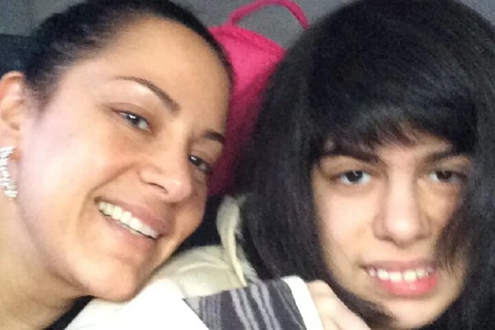 Silvia Abravanel e sua filha mais velha, Luana