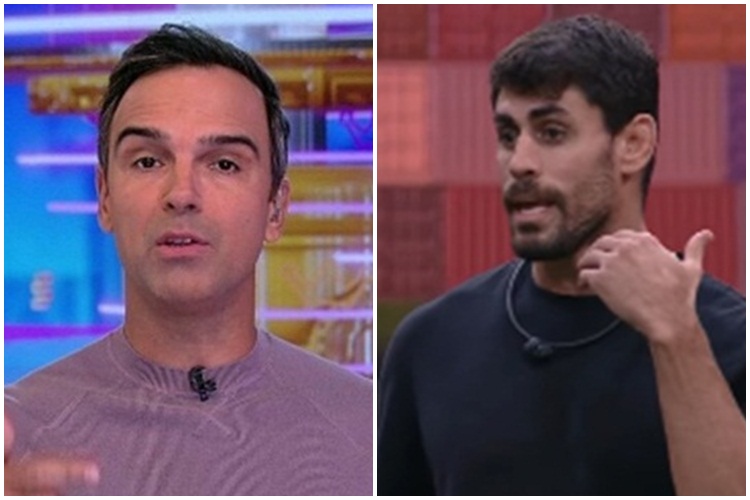 Tadeu Schmidt e Cara de Sapato - Reprodução Globo