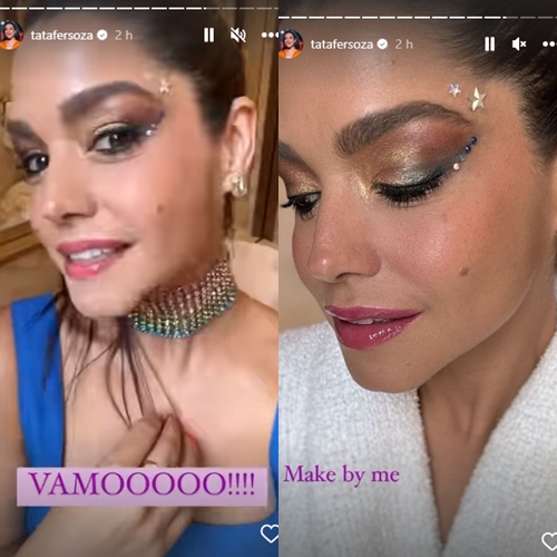 Thais Fersoza reprodução Instagram montagem Area vip