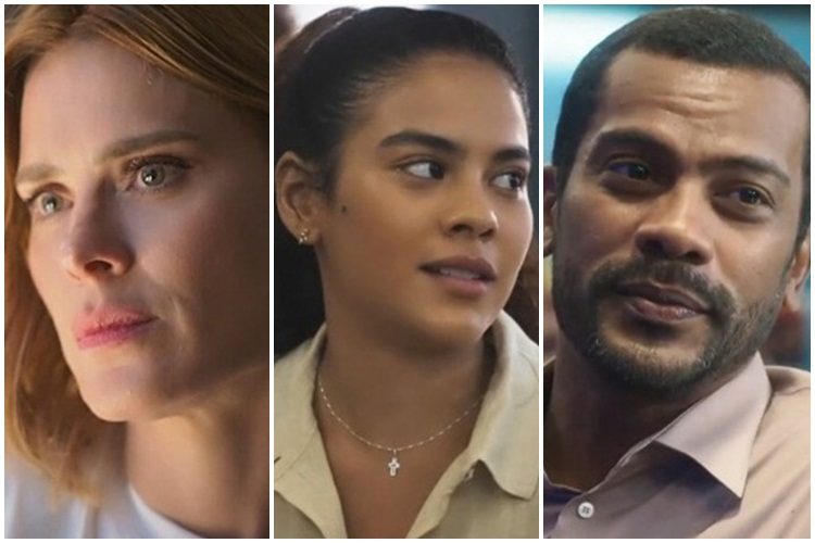 Vai na Fé - Lumiar, Jenifer e Ben - Reprodução Globo