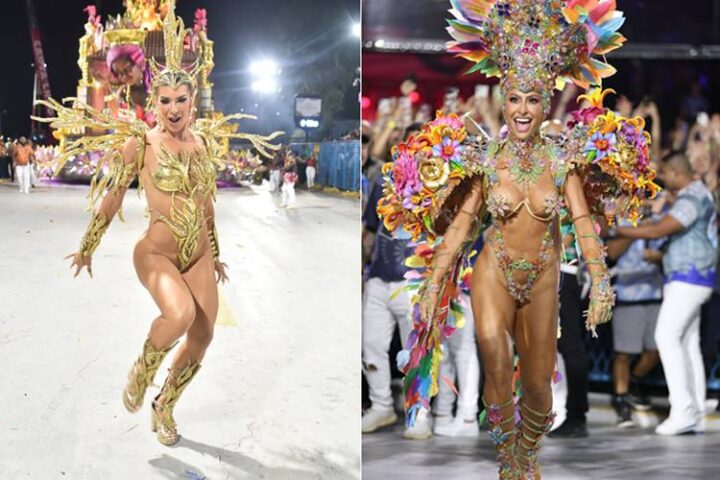 Viradouro - Lore Improta e Vila Isabel - Sabrina Sato Viradouro - Lore Improta e Vila Isabel - Sabrina Sato (Leo Franco/AgNews)