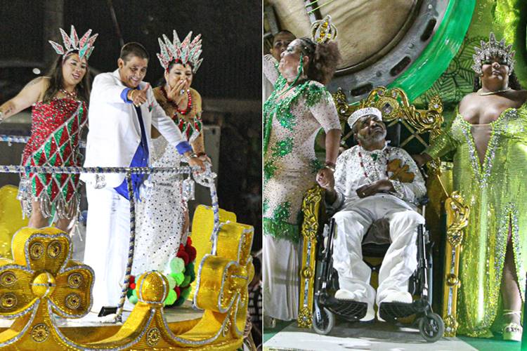 Ansiedade, bate-boca e carro travado; Área VIP circula nos bastidores da primeira noite de Desfiles do Grupo Especial no Rio