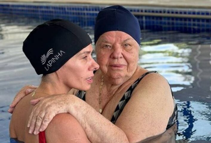 Adriane Galisteu com a mãe - Foto: Divulgação/Instagram