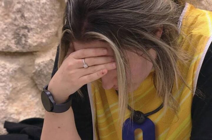 Amanda lamenta erro na Prova do Líder do BBB23 — Foto: Globo