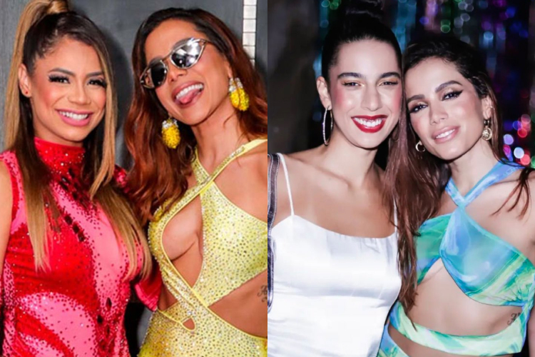 Anitta, Lexa e Marina Sena