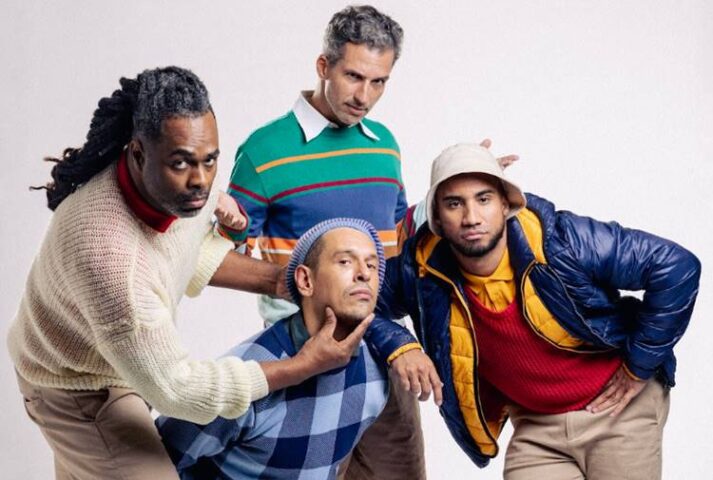 Apresentadores do Papo de Segunda Manoel, Kondzilla, Francisco Bosco e João Vicente - Foto: Victor Pollak/GNT