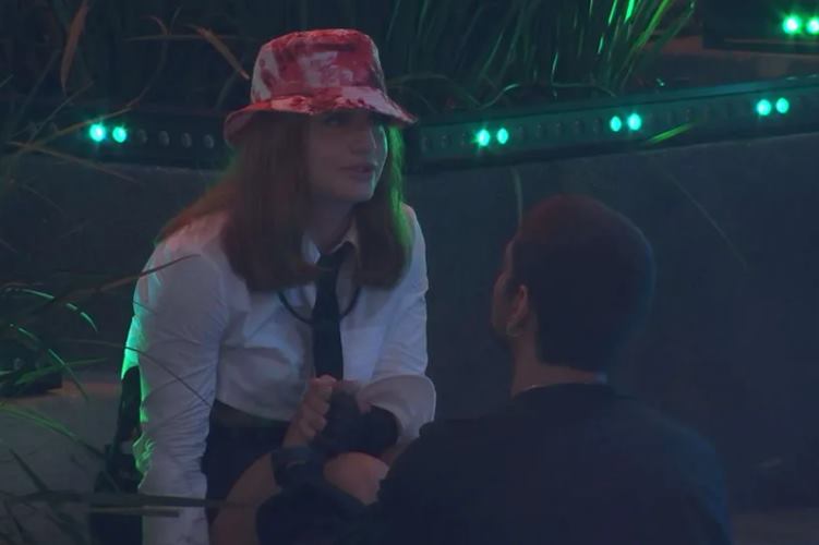 Bruna, do BBB23, se declara para Gabriel Mosca: ”Eu amo você”