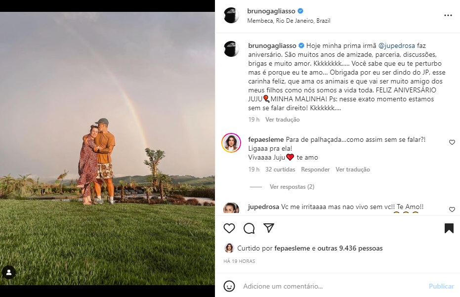 Bruno Gagliasso (Foto: Reprodução Instagram) Bruno Gagliasso (Foto: Reprodução Instagram)