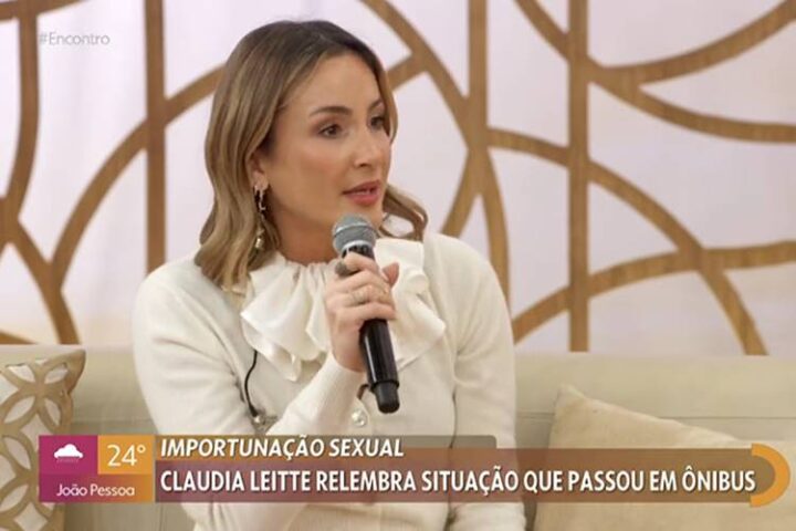 Claudia Leitte no Encontro - Foto: TV Globo